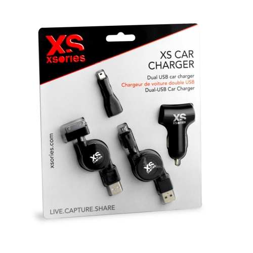 XSORIES XS CAR CHARGER 2.0 - BLACK