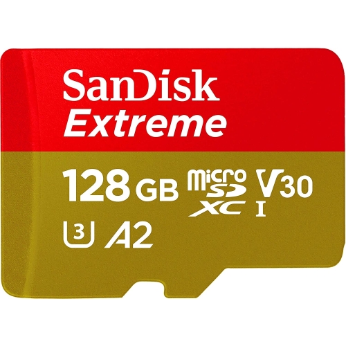 SanDisk 128GB microSDXC Extreme C3 V30 A2 160MB/s