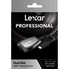 Lexar Professional USB-C Dual-Slot reader