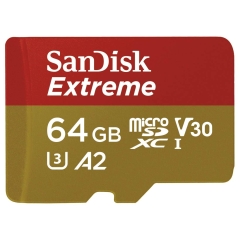 SanDisk 64GB microSDXC Extreme C10 V30 A2 170MB/s